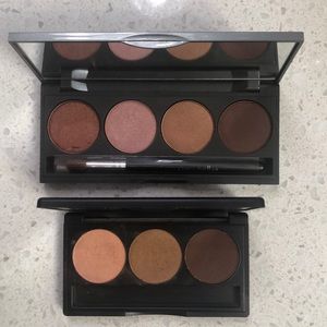 2 Mirabella Eyeshadow Pallets browns nudes lot